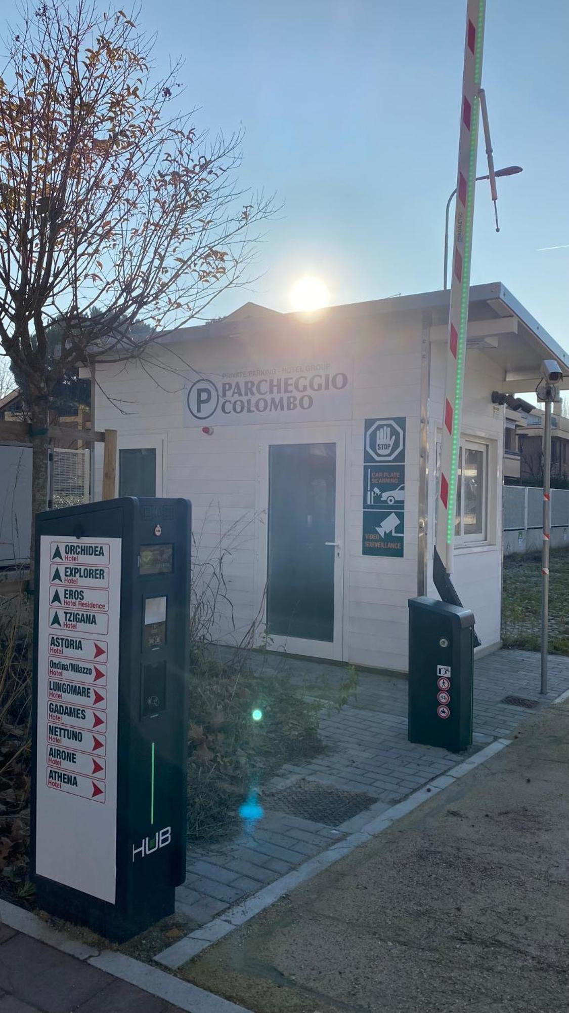 Hotel Athena Cervia Exterior foto